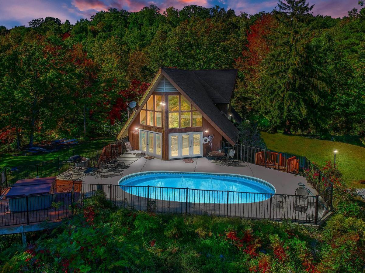 Smokystays Private Pool Chalet Gatlinburg Buitenkant foto